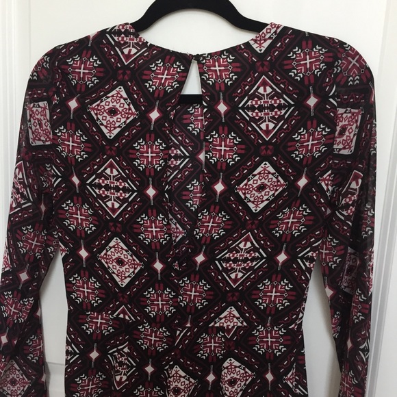 H&M geometric print long sleeve romper - Picture 4 of 5